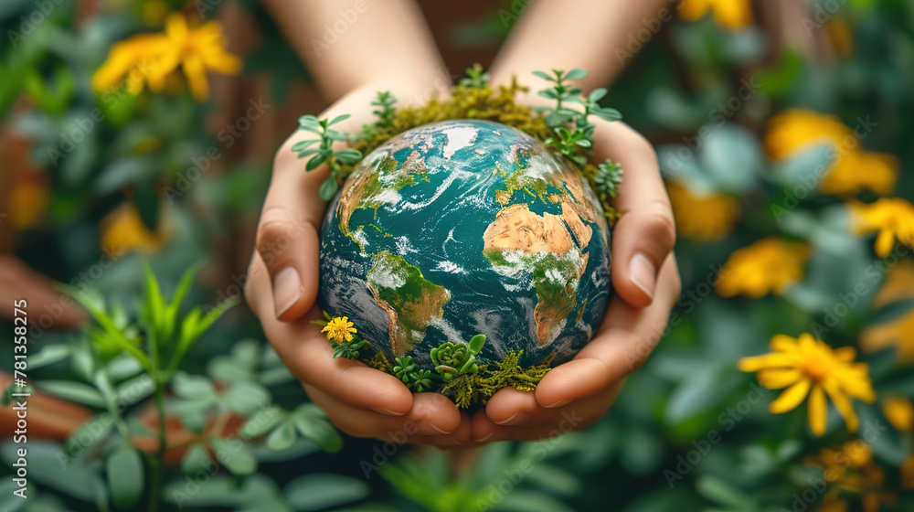 Global Collaboration for Celebrate World Environment Day as a global community joins hands in teamwork Global Collaboration for Celebrate World Environment Day as a global community joins hands in teamwork