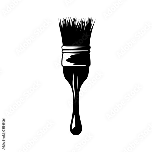 Paintbrush SVG, Paint Brush Svg, Paint Dripping Brush Vector, Paintbrush Cut File, Painter Tool Dxf, Painting Cricut Silhouette Cut File, paint brush, brush svg, brush png, brush vector, brush, isolat