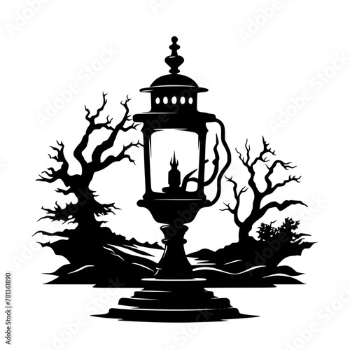 lamp, lantern, isolated, light, old, antique, metal, chess, glass, white, object, vintage, oil, retro, kerosene, black, ancient, candle, king, samovar, equipment, tea, decoration, culture, fire, tradi