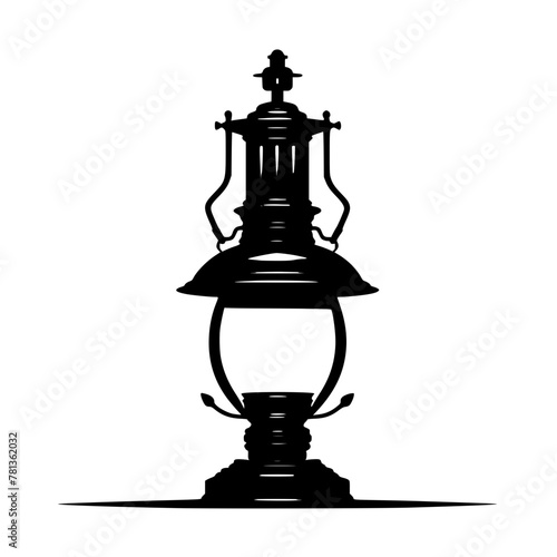 lamp, lantern, isolated, light, old, antique, metal, chess, glass, white, object, vintage, oil, retro, kerosene, black, ancient, candle, king, samovar, equipment, tea, decoration, culture, fire, tradi