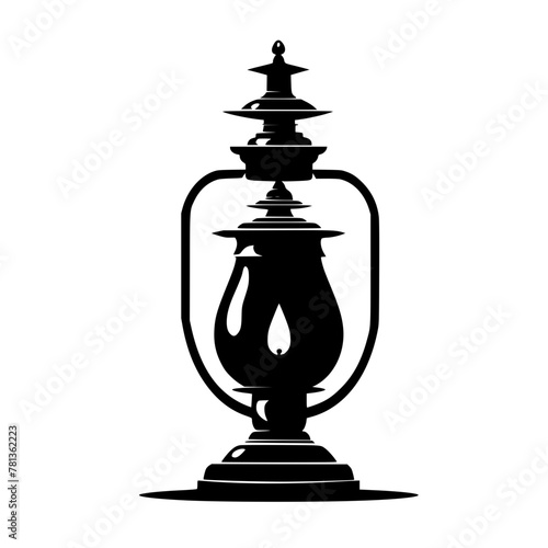 lamp, lantern, isolated, light, old, antique, metal, chess, glass, white, object, vintage, oil, retro, kerosene, black, ancient, candle, king, samovar, equipment, tea, decoration, culture, fire, tradi