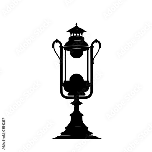 lamp, lantern, isolated, light, old, antique, metal, chess, glass, white, object, vintage, oil, retro, kerosene, black, ancient, candle, king, samovar, equipment, tea, decoration, culture, fire, tradi