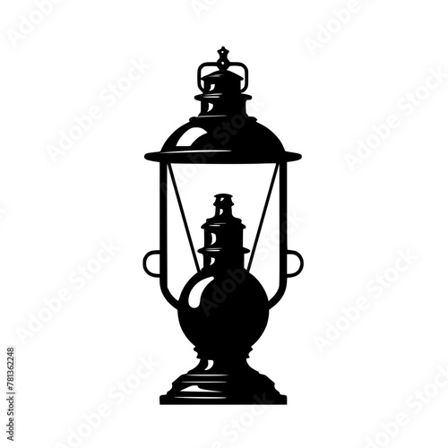 lamp, lantern, isolated, light, old, antique, metal, chess, glass, white, object, vintage, oil, retro, kerosene, black, ancient, candle, king, samovar, equipment, tea, decoration, culture, fire, tradi