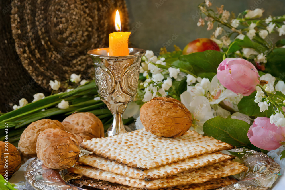It is traditional Jewish ritual involving unleavened bread Matzah as well as during Passover AI Generative