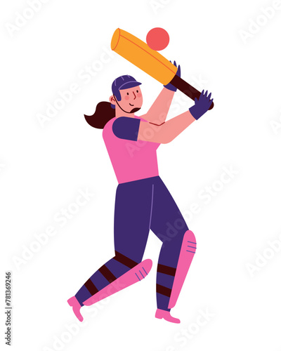 cricket player woman