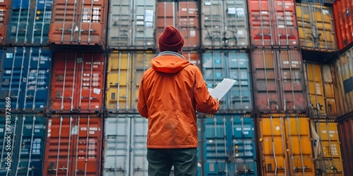 Freight Forwarder Navigating International Logistics and Overseeing Shipping Documentation and Processes