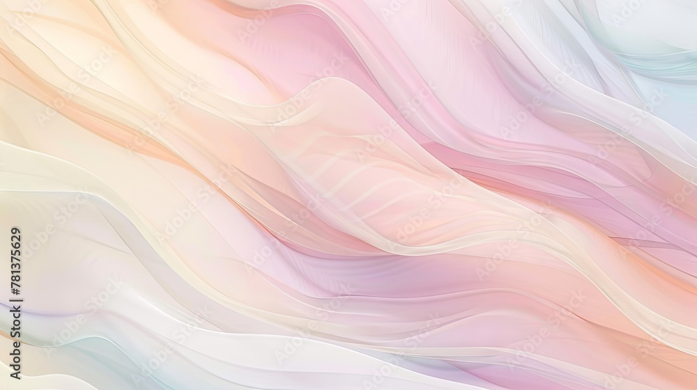 Abstract background with soft pastel waves gradient colors Abstract background with soft pastel waves gradient colors
