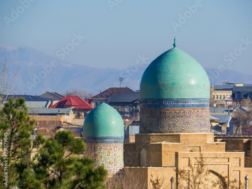 Shah-i-Zinda (English translation: The Living King), Samarkand, Uzbekistan