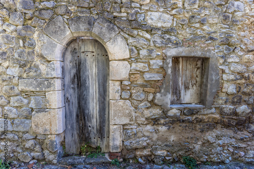 provence, house, door, architecture, old, street, village, 