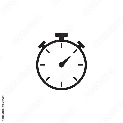 stopwatch icon , time icon vector