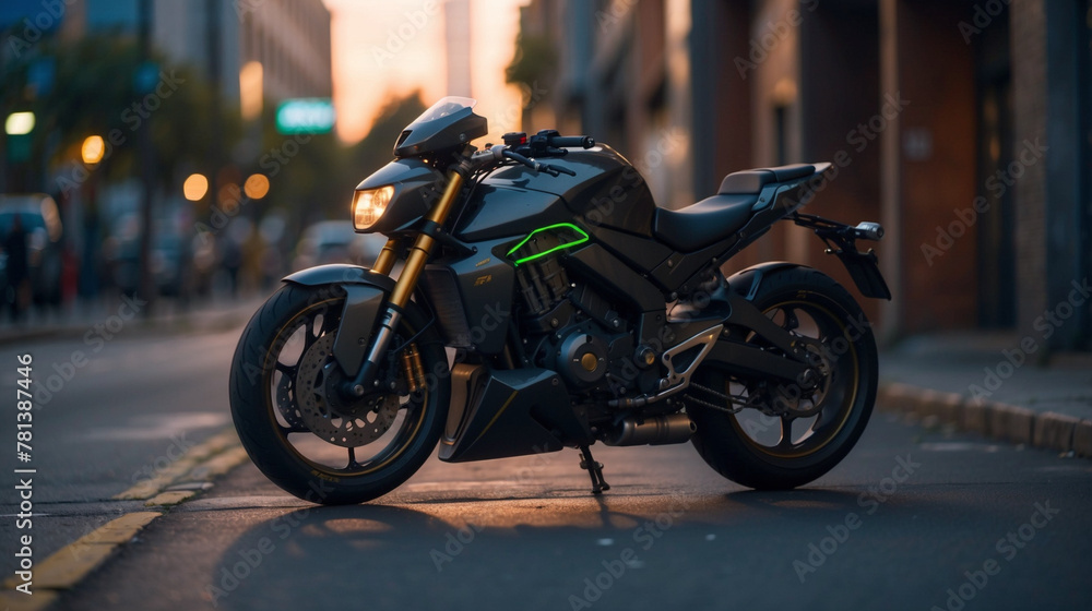 Sci Fi Street Motorcycle Sci Fi Street Motorcycle