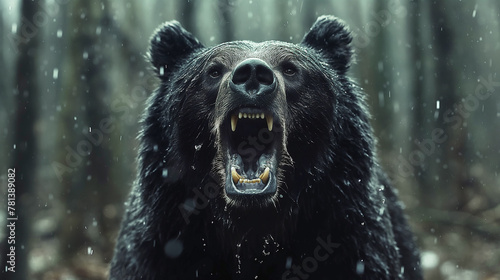 Angry bear.