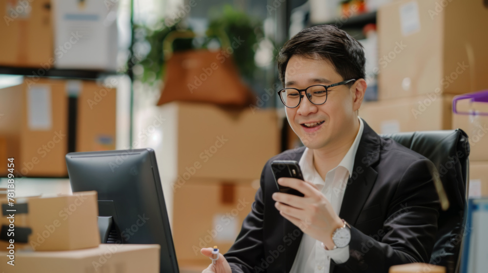 Joyful Small Business Owner Joyful Small Business Owner