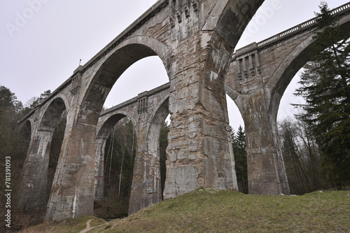 German railway bridges in Stanczyki, Poland