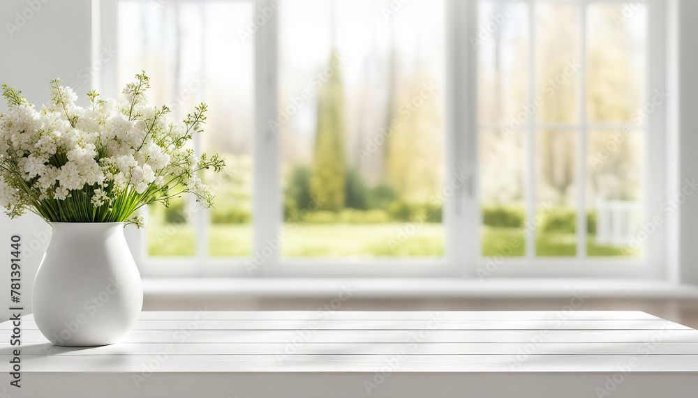 Beautiful summer window Beautiful summer window