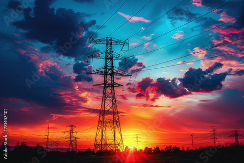 Electric Transmission Tower