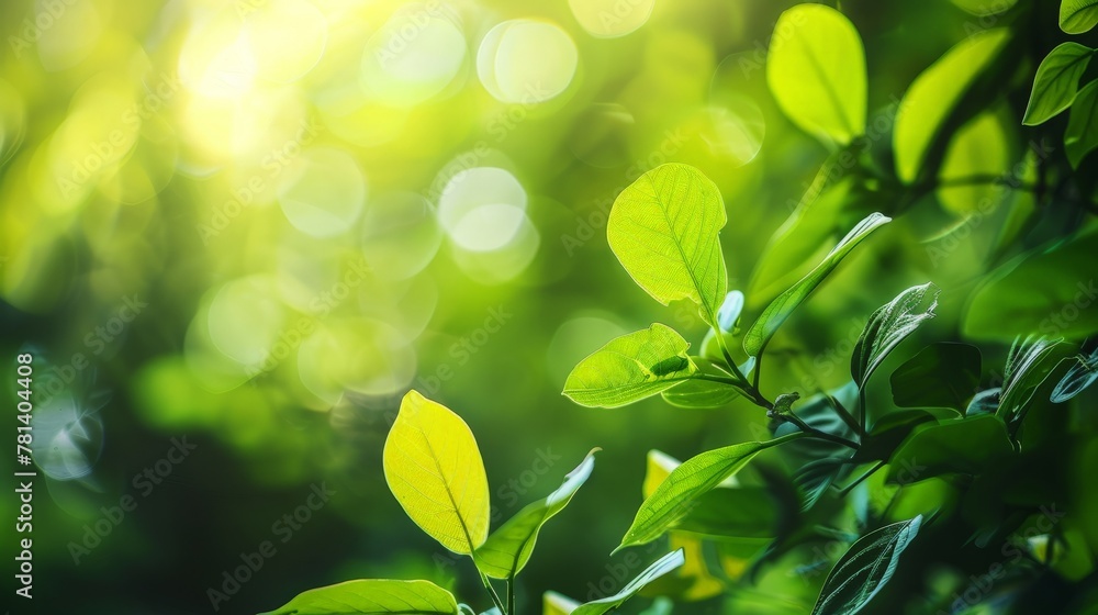 Nature of green leaf in garden at summer. Natural green leaves plants using as spring background cover page greenery environment ecology wallpaper Nature of green leaf in garden at summer. Natural green leaves plants using as spring background cover page greenery environment ecology wallpaper