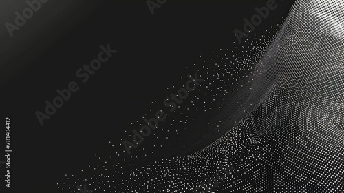 Noise grain background, pointillism dots gradient or dotwork pattern, vector stipple effect. Grain noise halftone or grainy texture or dotwork grain noise