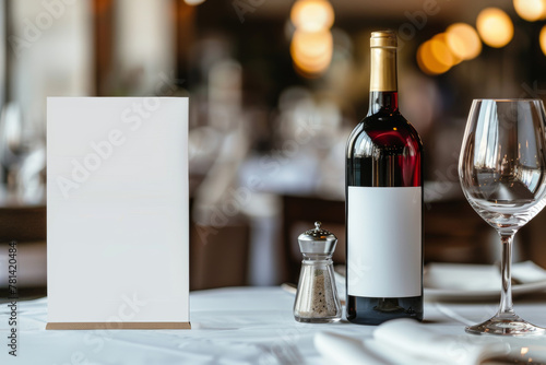 A glass of wine, a design for a postcard. elegant icon, symbol, For menu, bar, restaurant, wine list.