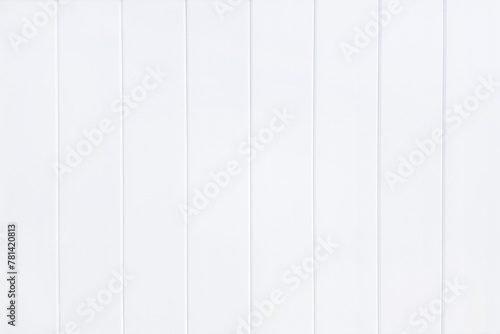The background is made of white wooden boards. Smooth, clean, painted, light boards. The backdrop. Copy space
