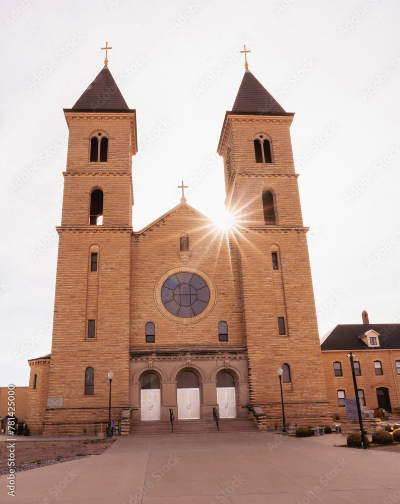 Fototapeta premium Cathedral on the plains