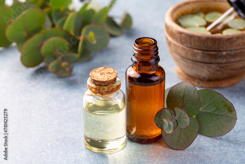 Eucalyptus leaves and essential oil