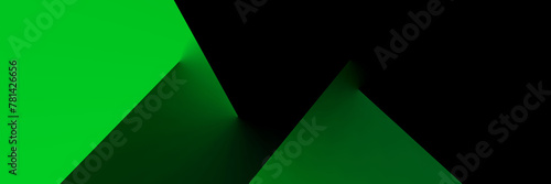 Abstract black,green color gradient, modern blurred background and film grain texture, template with an elegant design concept, minimal style composition,3d-background-abstract,geometric-3d-background