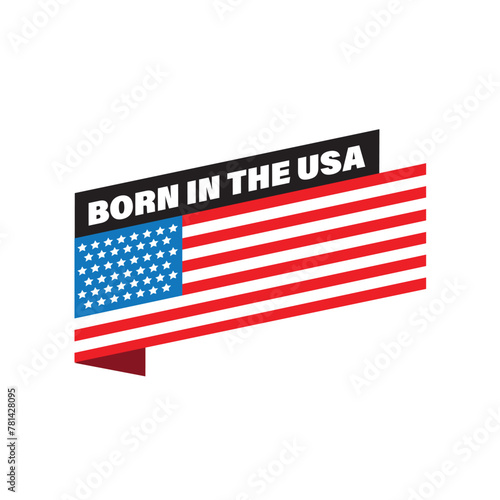 Born in the Usa flag sign