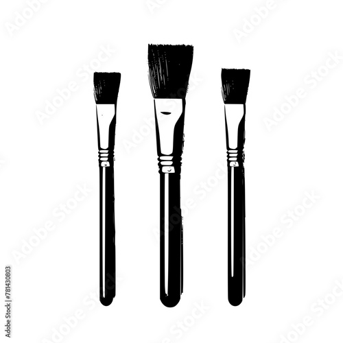 Paint Svg, Brush Svg, Artist Svg, Palette Svg, Paint Brush Svg, Paint Palette SVG, Makeup brushes SVG, Makeup artist Svg, Makeup Svg, Beauty industry Svg, Fashion Svg, Cosmetic brush Svg, isolated, to