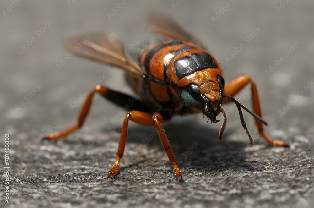 macro of a fly bug macro of a fly bug