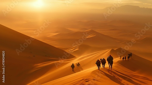 Desert Expedition: Braving Arid Challenges./n