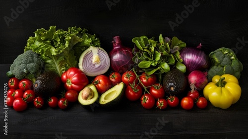 A Variety of Fresh Vegetables