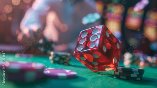 The Red Dice Rolling