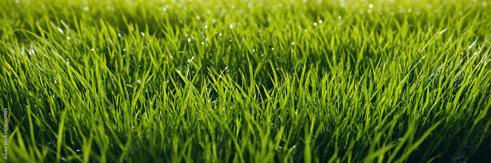 Green grass - macro background. Green grass - macro background.