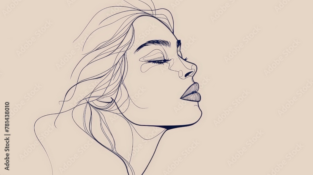 A minimalist style of Line art illustrations A minimalist style of Line art illustrations