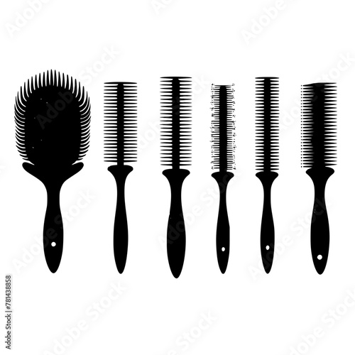 Comb, Barber, Hair Stylist, Combs Clip Art, Comb svg, Hairdresser svg, Hair comb clipart, Hairbrush svg, Hairdresser clipart, Barber comb, Profession Clipart - Value Pack Bundle for Hair Stylists: She