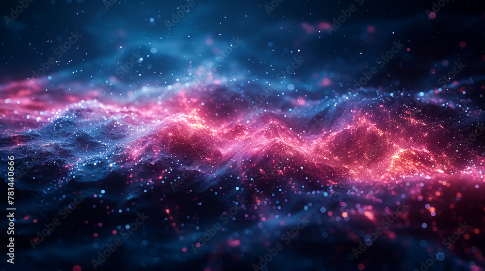 Naklejka premium Habitation in Orbit: A Ring Space Station