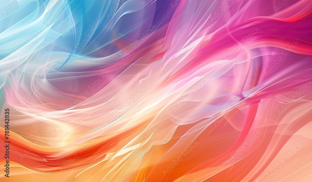 Vibrant abstract colorful waves background Vibrant abstract colorful waves background