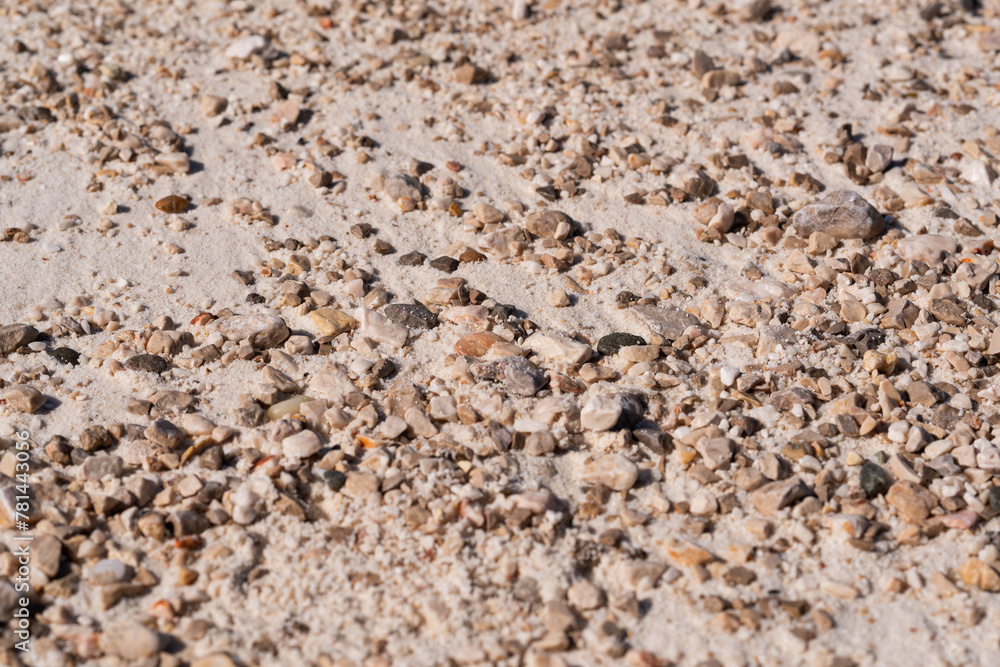 texture of sand with stone close up texture of sand with stone close up