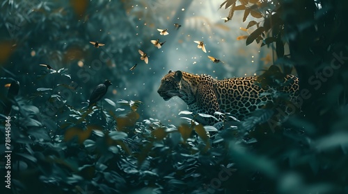 Jungle Hunt: The Stealthy Leopard./n photo