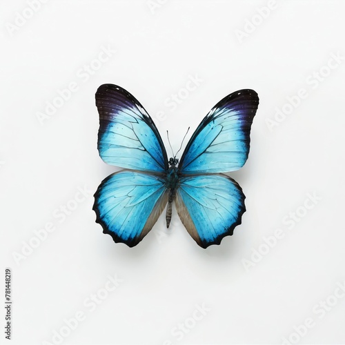 butterfly isolated on white © Садыг Сеид-заде