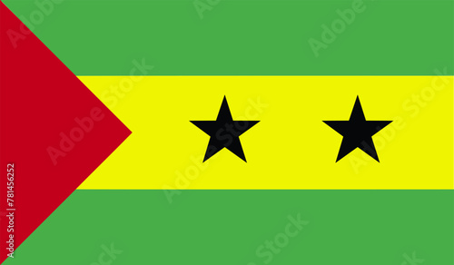FLAG OF SAO TOME AND PRINCIPE