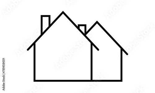 Icono de casas representando un pueblo.