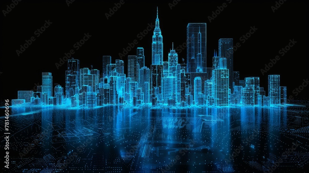 Blue Tech Digital City Blue Tech Digital City