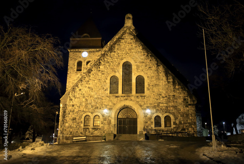 The parish church in Alesund, Norway. © andrzej_67