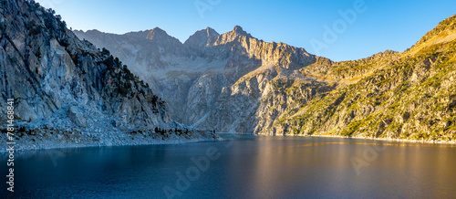 Lac de Cap-de-Long, Aragnouet, Hautes-Pyrénées, France. photo