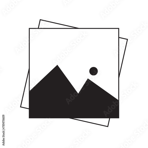 Picture icon vector. photo gallery sign and symbol. image icon © Ayashani