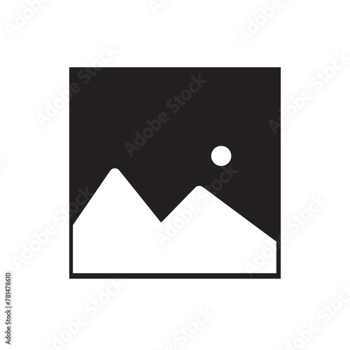 Picture icon vector. photo gallery sign and symbol. image icon © Ayashani