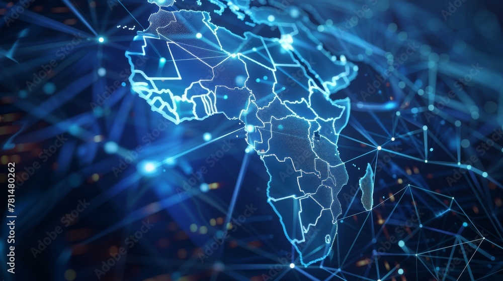 Digital network connectivity across africa Digital network connectivity across africa