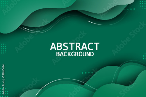 Abstract background green design